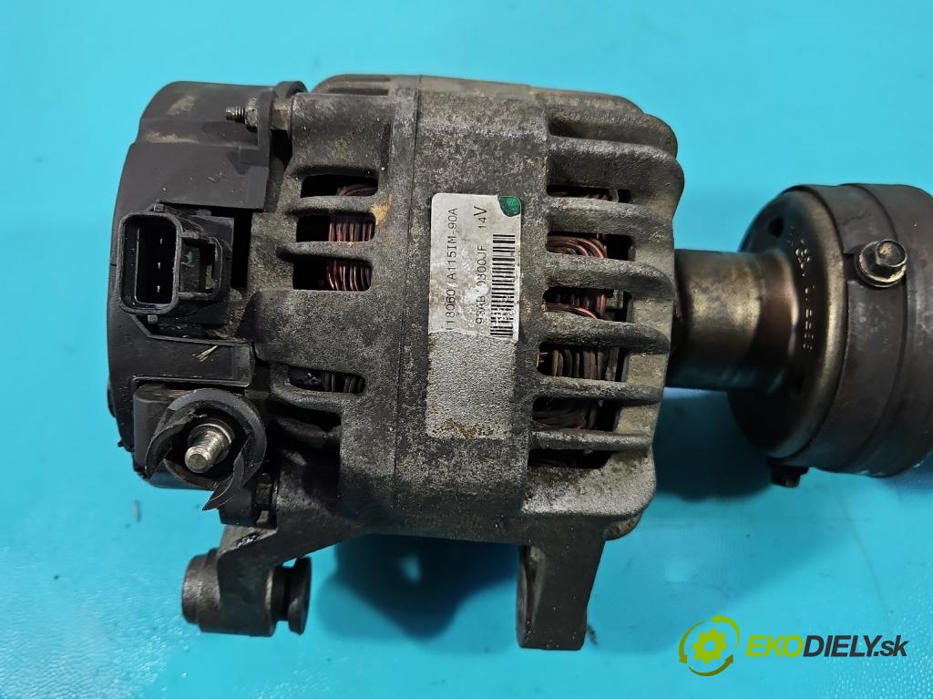 Ford Focus Mk1 1998-2004 1.8 tddi 90 HP manual 66 kW 1753 cm3 5- Alternator  (Alternátory)