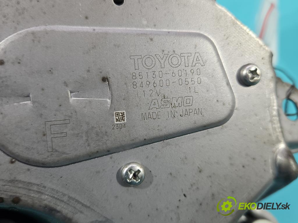 Toyota Land Cruiser J200 2007- 4.5 V8 D4D 286 hp automatic 210 kW 4461 cm3 5- motor stěrače zadní 849600-0550