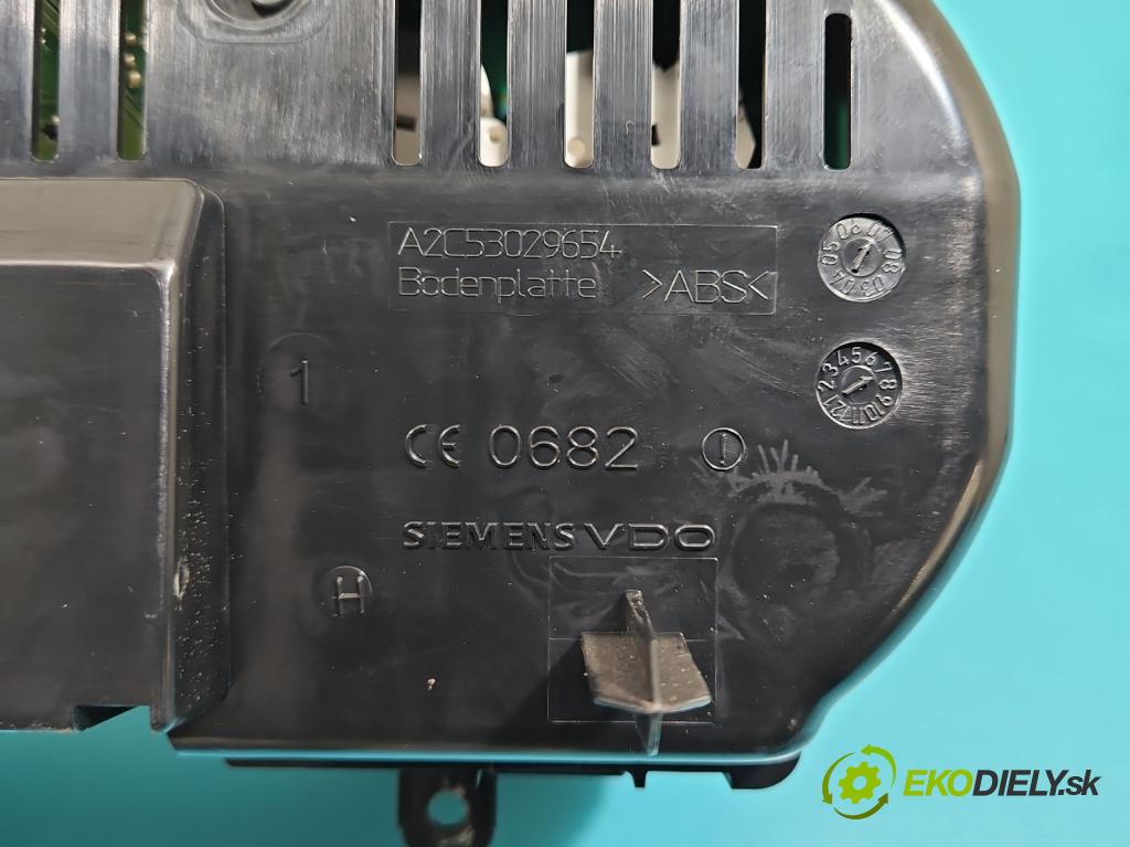 Seat Altea 1.9 tdi 105 HP manual 77 kW 1896 cm3 5- prístrojovka/ budíky 5P0920823C (Prístrojové dosky, displeje)