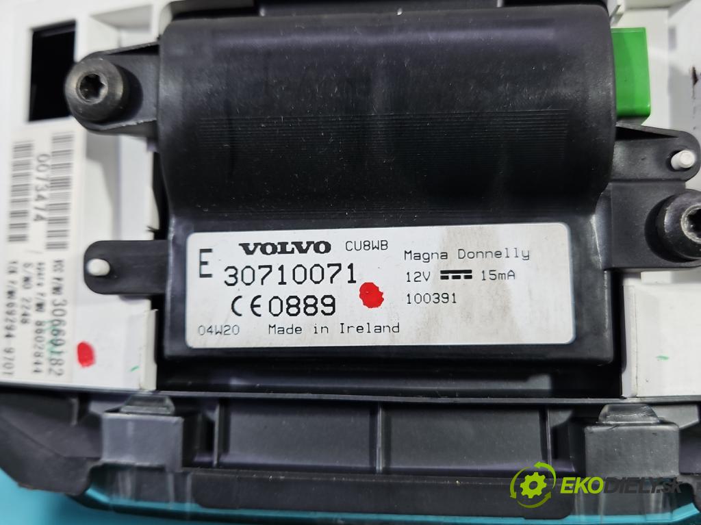 Volvo V50 2.4 20V 170 HP manual 125 kW 2435 cm3 5- prístrojovka/ budíky 30710071 (Prístrojové dosky, displeje)