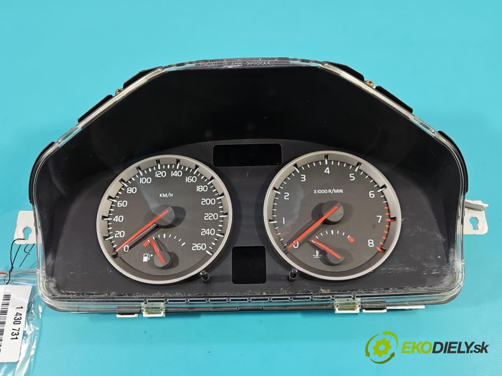 Volvo V50 2.4 20V 170 HP manual 125 kW 2435 cm3 5- prístrojovka/ budíky 30710071 (Prístrojové dosky, displeje)
