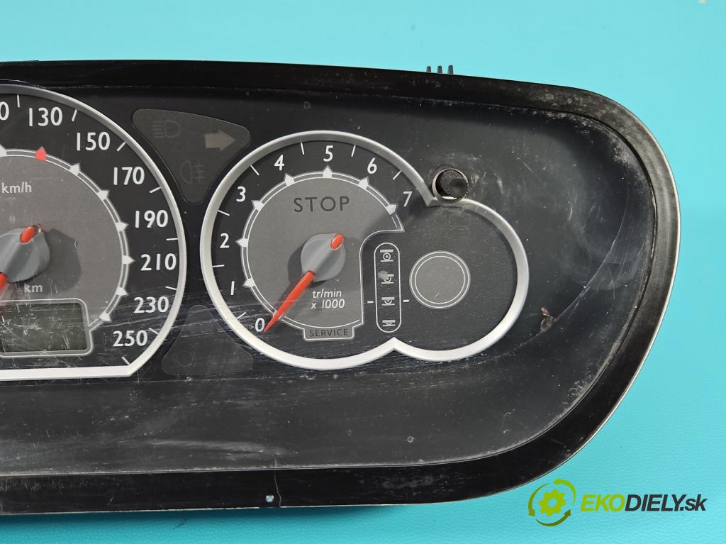Citroen C5 I 2001-2008 1.6 hdi 109 HP manual 80 kW 1560 cm3 5- prístrojovka/ budíky 9655608580 (Prístrojové dosky, displeje)