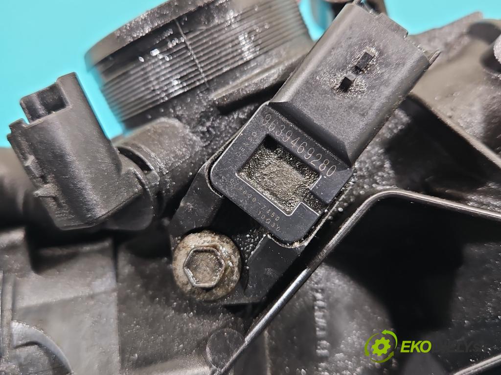 Peugeot 407 1.6 hdi 109 hp manual 80 kW 1560 cm3 4- škrticí klapka 9639469280 (Škrticí klapka)