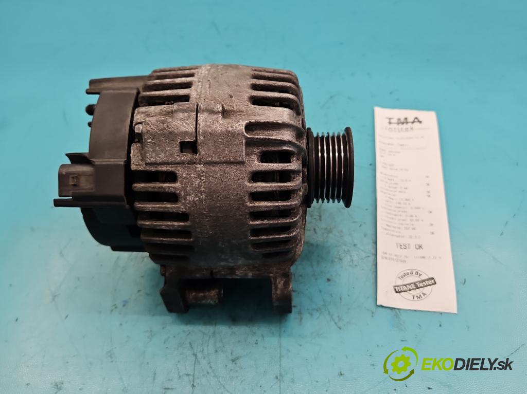 Seat Ibiza IV 6J 2008-2017 1.6 16V 105 HP automatic 77 kW 1598 cm3 5- Alternator 03C903023B (Alternátory)