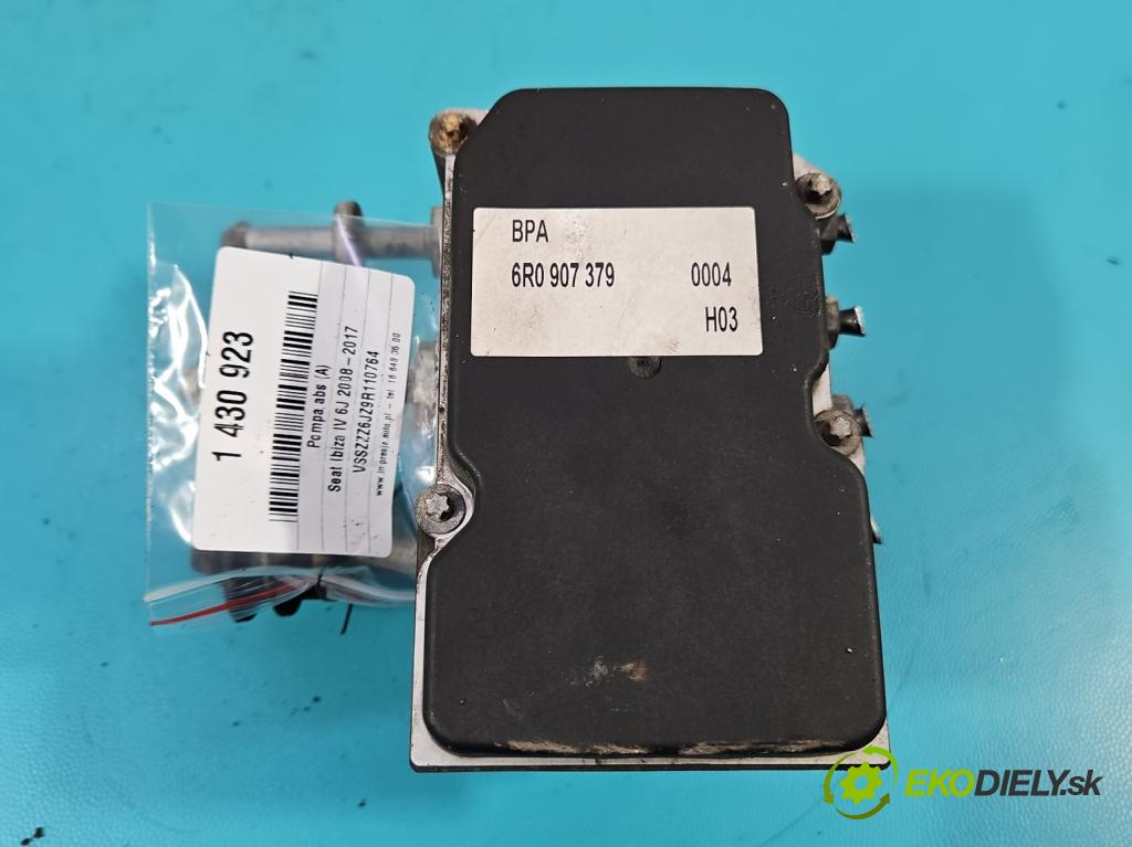 Seat Ibiza IV 6J 2008-2017 1.6 16V 105 HP automatic 77 kW 1598 cm3 5- čerpadlo abs 6R0907379 (Pumpa ABS)