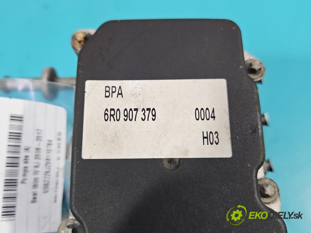 Seat Ibiza IV 6J 2008-2017 1.6 16V 105 HP automatic 77 kW 1598 cm3 5- čerpadlo abs 6R0907379 (Pumpa ABS)