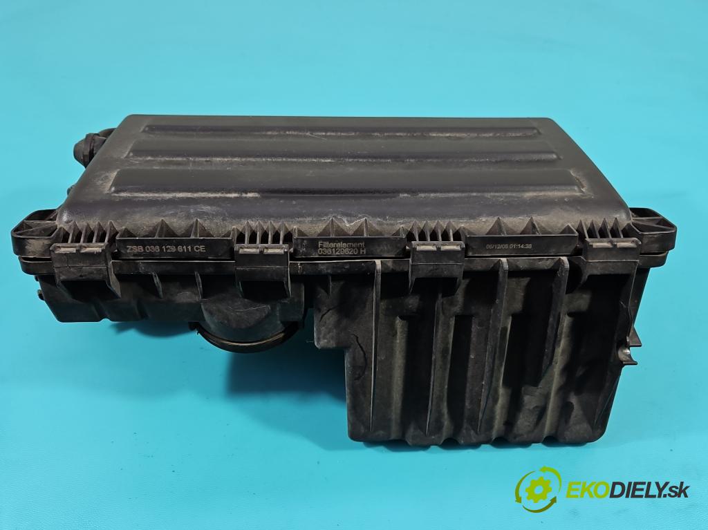 Seat Ibiza IV 6J 2008-2017 1.6 16V 105 HP automatic 77 kW 1598 cm3 5- obal filtra vzduchu 036129620H (Obal filtra vzduchu)