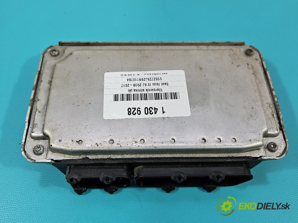 Seat Ibiza IV 6J 2008-2017 1.6 16V 105 HP automatic 77 kW 1598 cm3 5- riadiaca jednotka motora 03C906057CC