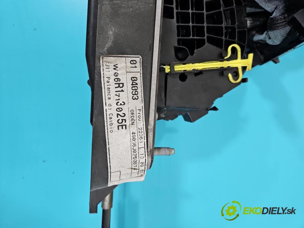 Seat Ibiza IV 6J 2008-2017 1.6 16V 105 HP automatic 77 kW 1598 cm3 5- Páka: Změny: stupeň,rýchlosť 6R1713025E (Rýchlostná páka (kulisa))