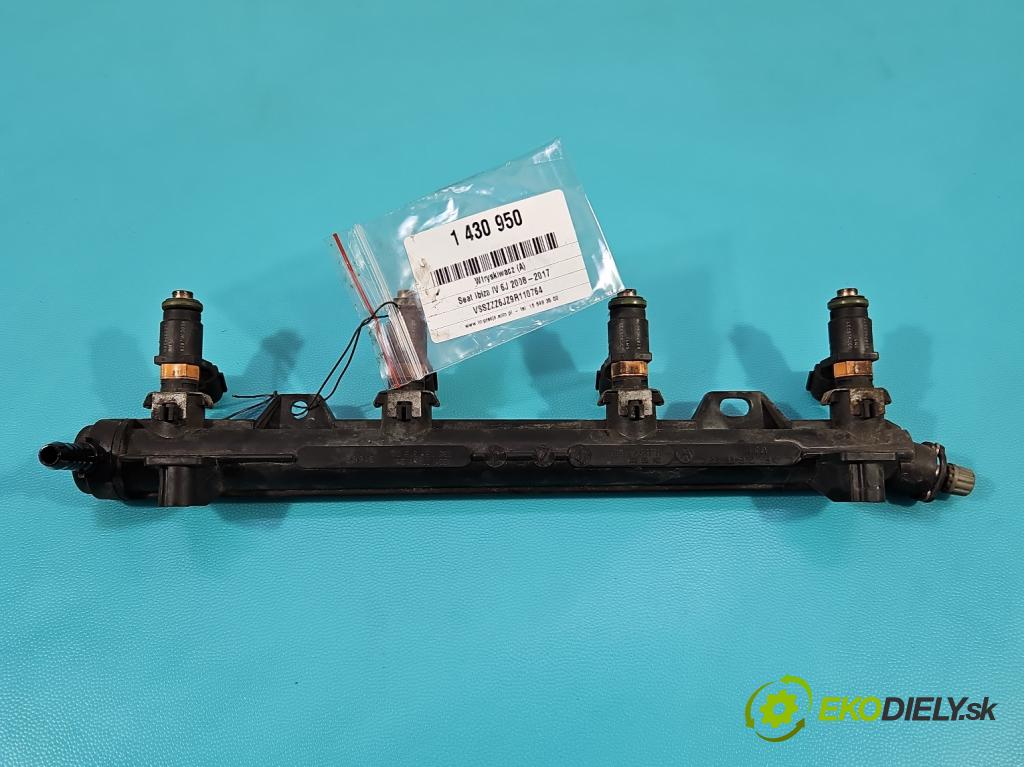 Seat Ibiza IV 6J 2008-2017 1.6 16V 105 HP automatic 77 kW 1598 cm3 5- vstrek 03C906031 (Vstrekovače)