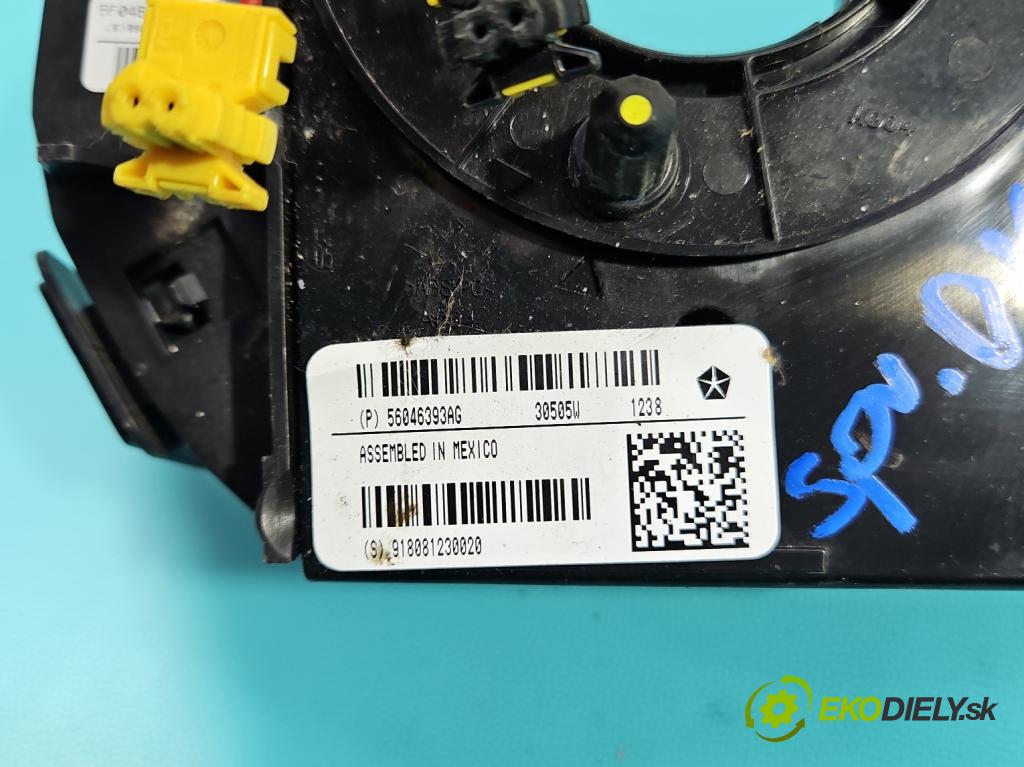 Dodge Caravan V 2007-2020 3.6 V6 automatic 211 kW 3605 cm3 5- Páska: airbag 56046393AG (Airbag)