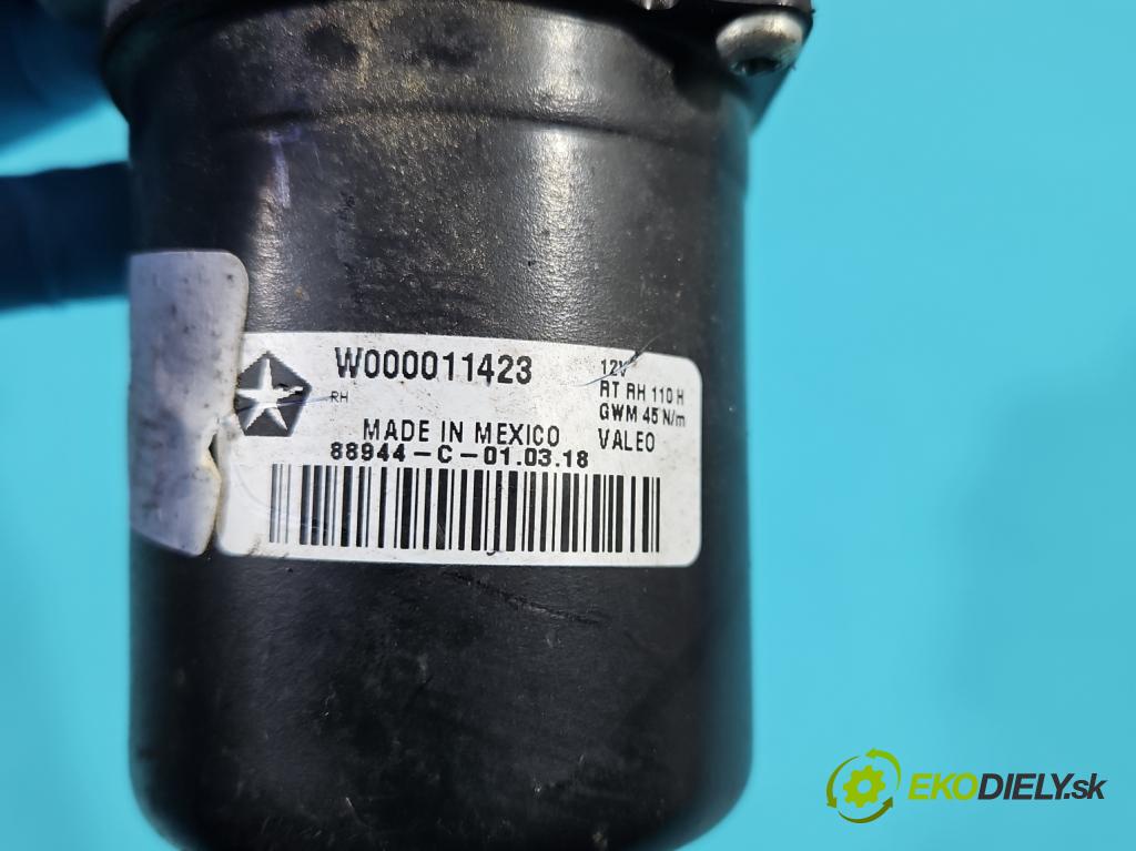 Dodge Caravan V 2007-2020 3.6 V6 automatic 211 kW 3605 cm3 5- motor stěračů přední W000011423