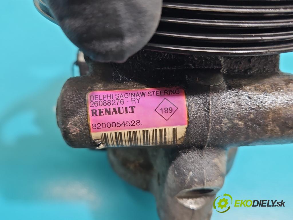 Renault Laguna II 2001-2007 1.8 16V 116 HP manual 85 kW 1783 cm3 5- čerpadlo posilovač 8200054528 (Servočerpadlo, pumpa riadenia)