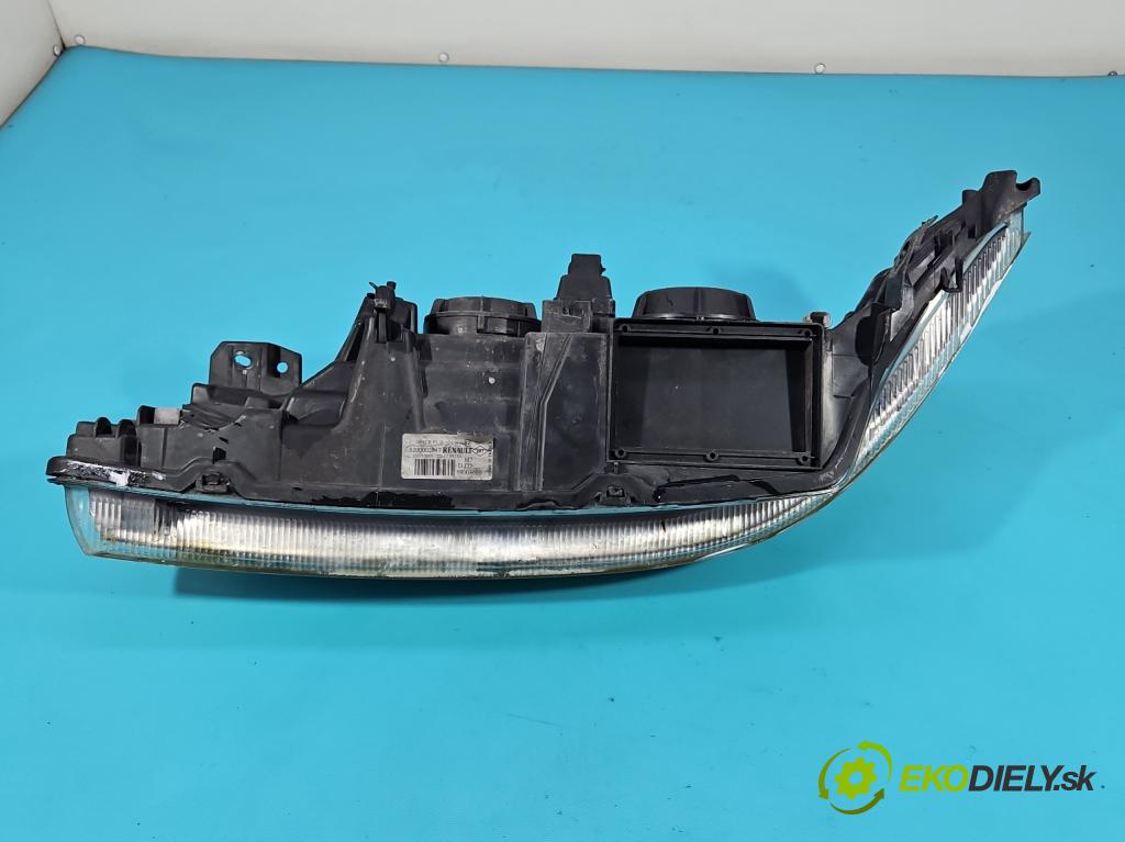 Renault Laguna II 2001-2007 1.8 16V 116 HP manual 85 kW 1783 cm3 5- Reflektor: pravý 8200002847 (Svetlo predné pravé)