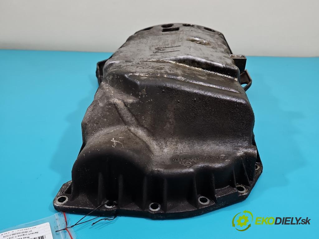 Renault Laguna II 2001-2007 1.8 16V 116 HP manual 85 kW 1783 cm3 5- vaňa olejová 8200066133 (Olejová vaňa)