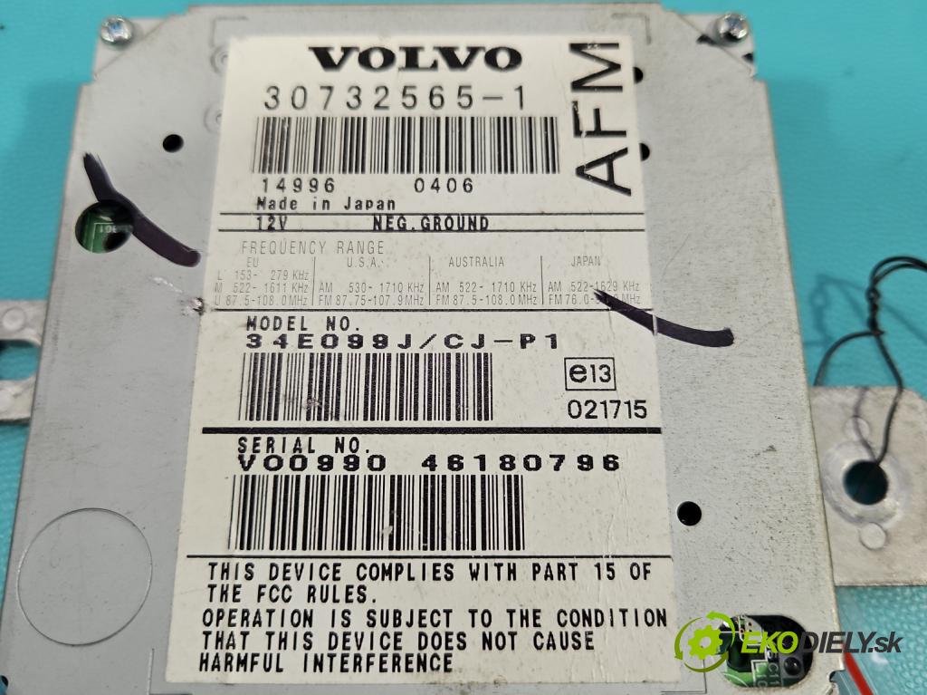 Volvo V50 2.4 20V 170 HP manual 125 kW 2435 cm3 5- Zesilovač: 30732565 (Zosilňovač)