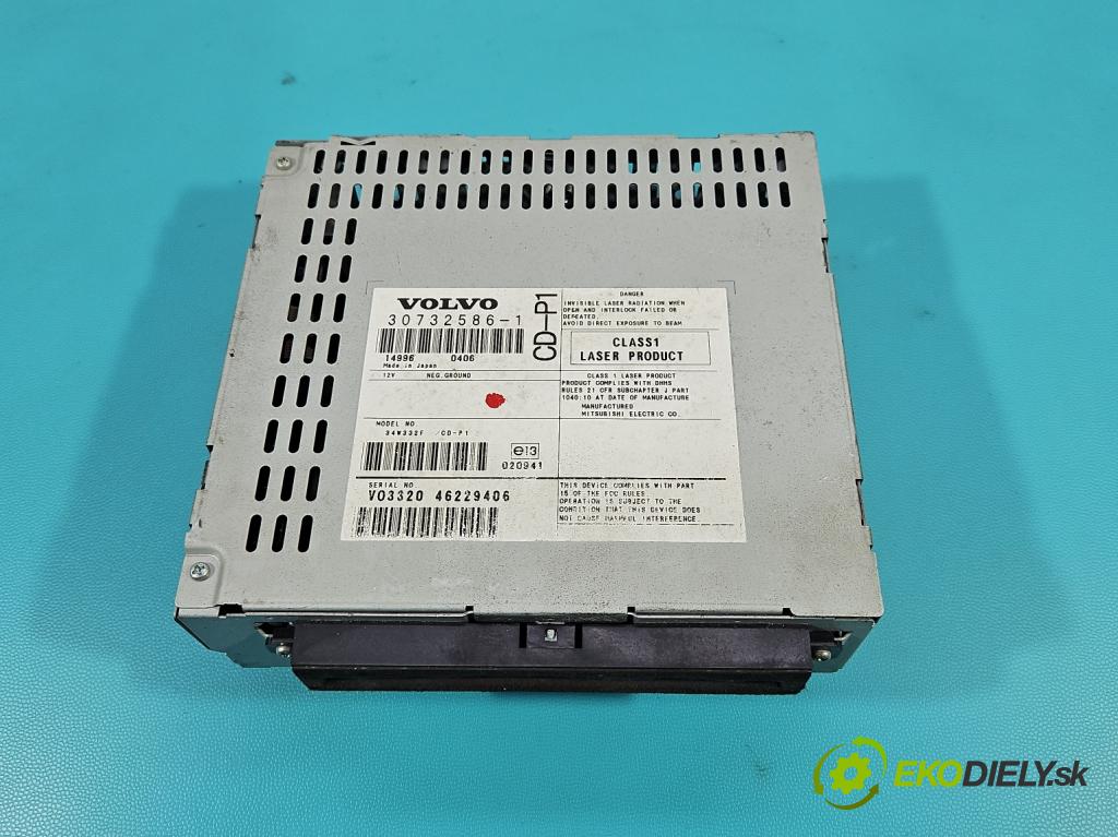 Volvo V50 2.4 20V 170 HP manual 125 kW 2435 cm3 5- Radio originál 30732586