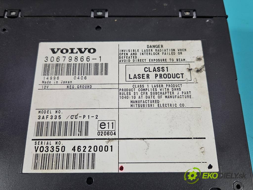 Volvo V50 2.4 20V 170 HP manual 125 kW 2435 cm3 5- Menič: cd 30679866 (CD meniče)