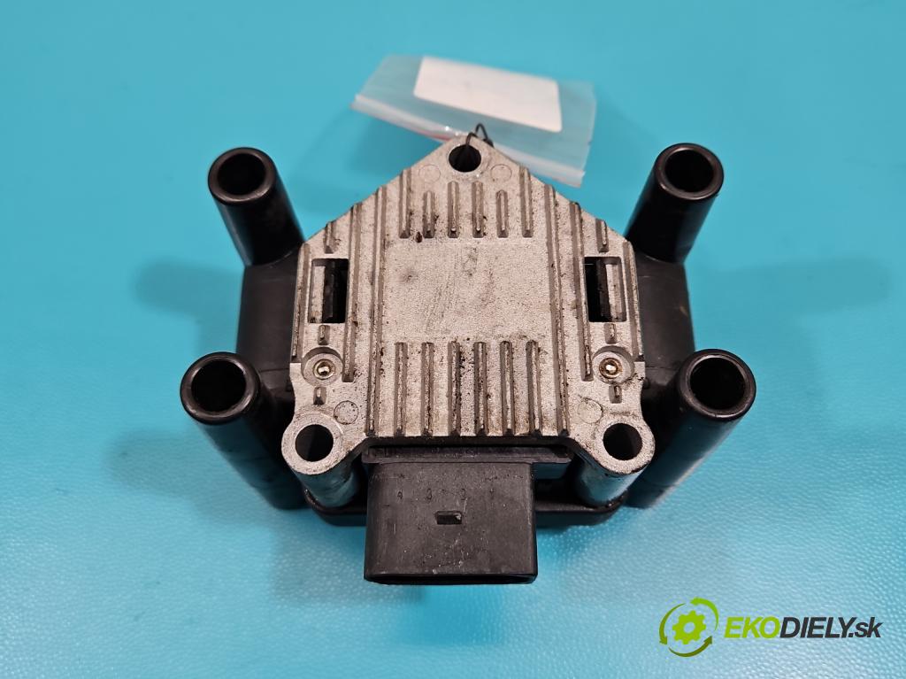 Vw Golf IV 1997-2003 1.6 SR 101 HP manual 74 kW 1595 cm3 3- cievka zapaľovacia  (Zapaľovacie cievky, moduly)