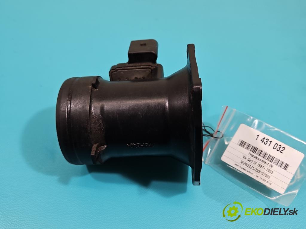 Vw Golf IV 1997-2003 1.6 SR 101 HP manual 74 kW 1595 cm3 3- průtokoměr: 06A906461B (Váhy vzduchu)