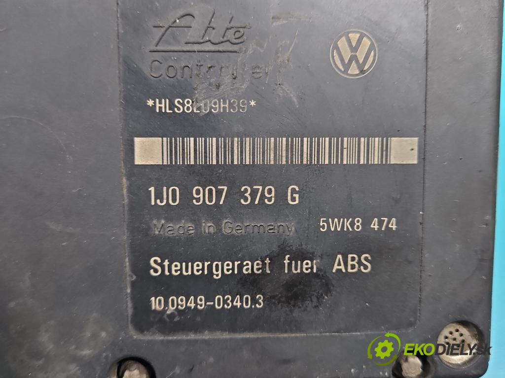 Vw Golf IV 1997-2003 1.6 SR 101 HP manual 74 kW 1595 cm3 3- čerpadlo abs 1J0907379G (Pumpa ABS)