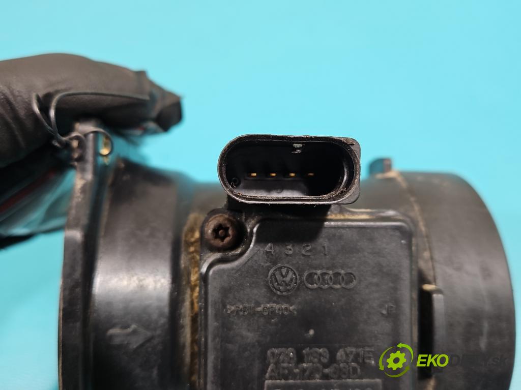 Audi A6 C5 1997-2004 2.4 V6 165 HP automatic 121 kW 2393 cm3 4- průtokoměr: 078133471E (Váhy vzduchu)