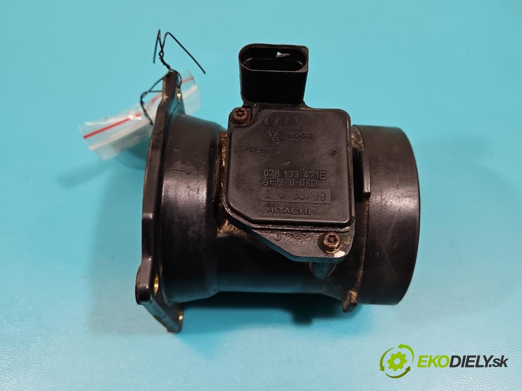 Audi A6 C5 1997-2004 2.4 V6 165 HP automatic 121 kW 2393 cm3 4- průtokoměr: 078133471E (Váhy vzduchu)