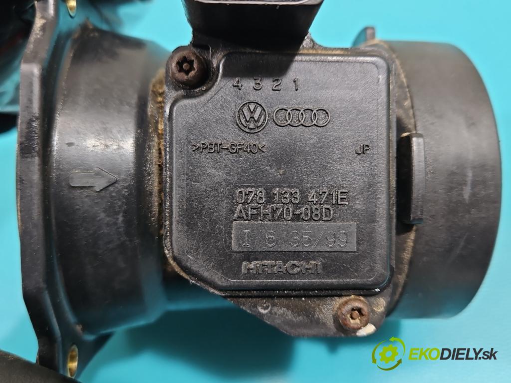 Audi A6 C5 1997-2004 2.4 V6 165 HP automatic 121 kW 2393 cm3 4- průtokoměr: 078133471E (Váhy vzduchu)