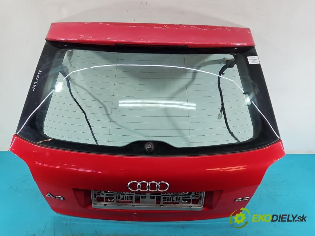 Audi A3 8P 2003-2012 2.0 FSI 150 hp manual 110 kW 1984 cm3 3- zadní kufrové dveře  (Zadní kapoty)