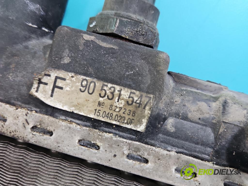 Opel Corsa B 1993-1999 1.0 12V 54 hp manual 40 kW 973 cm3 3- Chladič vody 90531547 (Chladiče vody)