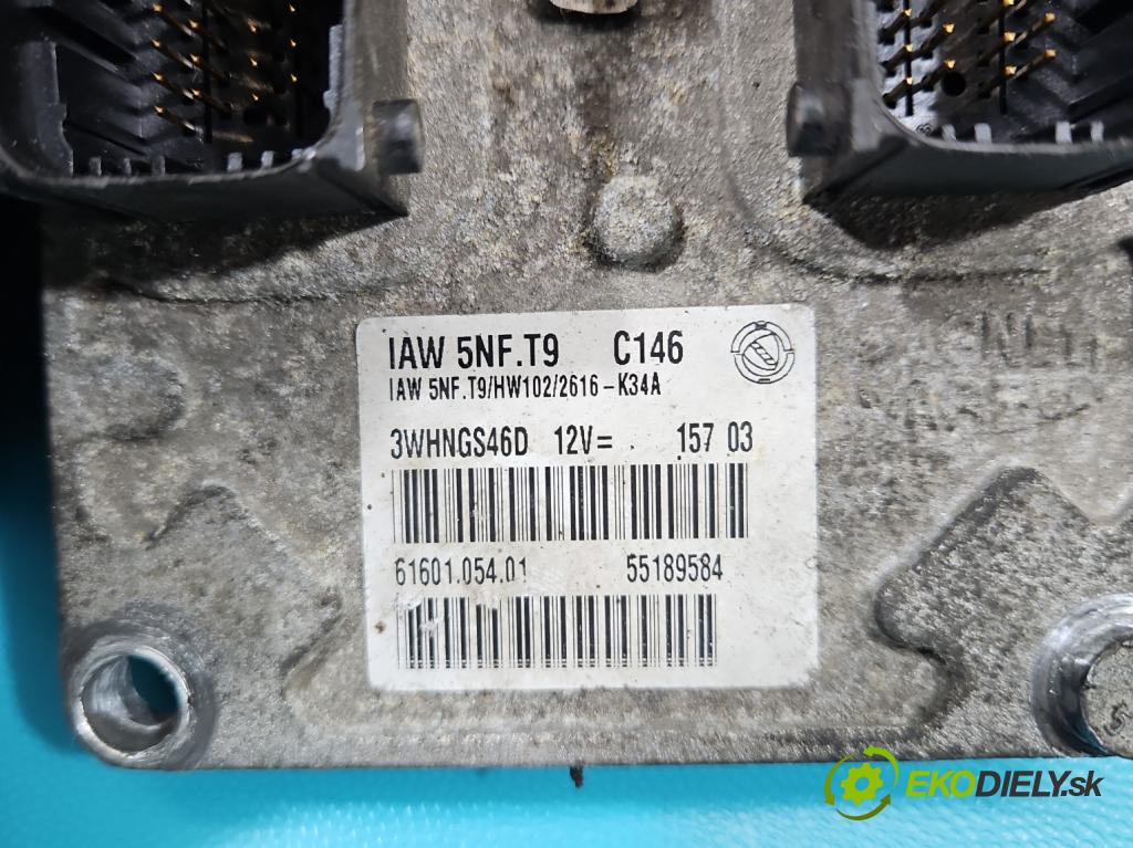 Fiat Stilo 1.6 16v 103 hp manual 76 kW 1596 cm3 3- řídící jednotka motoru 55189584