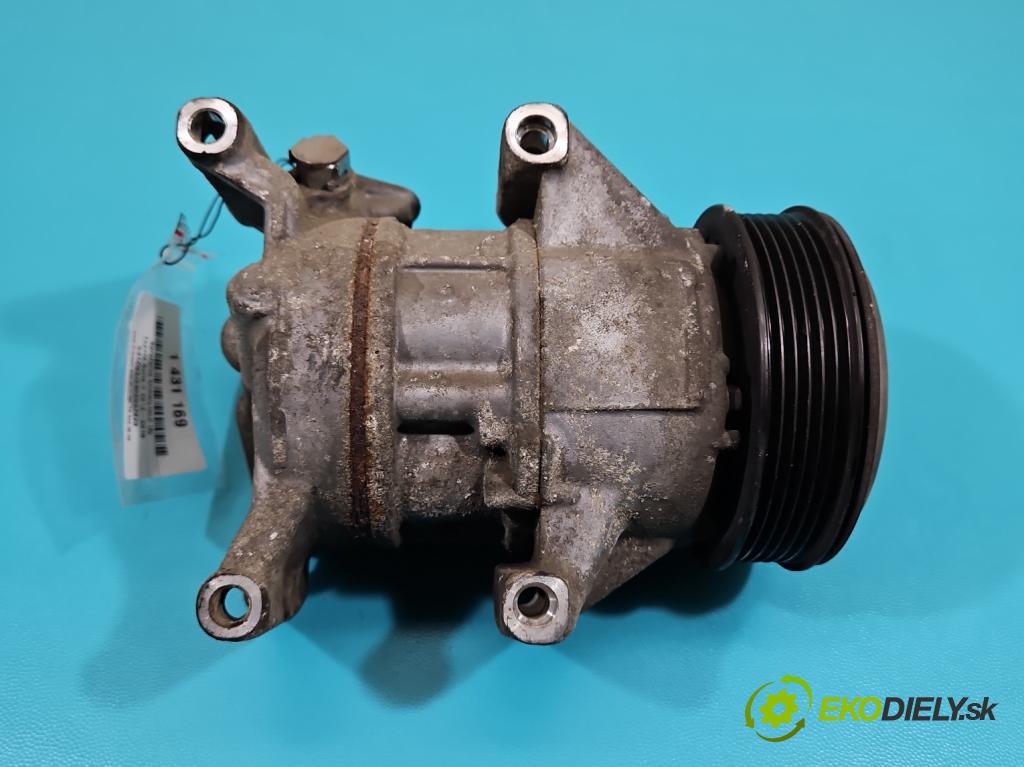 Toyota Auris II 2012-2018 1.4 D4D 90 HP manual 66 kW 1364 cm3 5- Kompresor: klimatizácie GE447280-6600 (Kompresory klimatizácie)