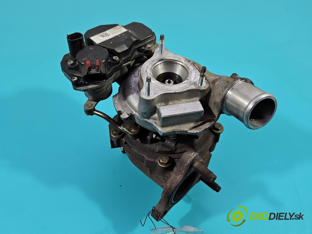 Toyota Auris II 2012-2018 1.4 D4D 90 hp manual 66 kW 1364 cm3 5- Turbodmychadlo 780708-5 (Turbodúchadla (kompletní))