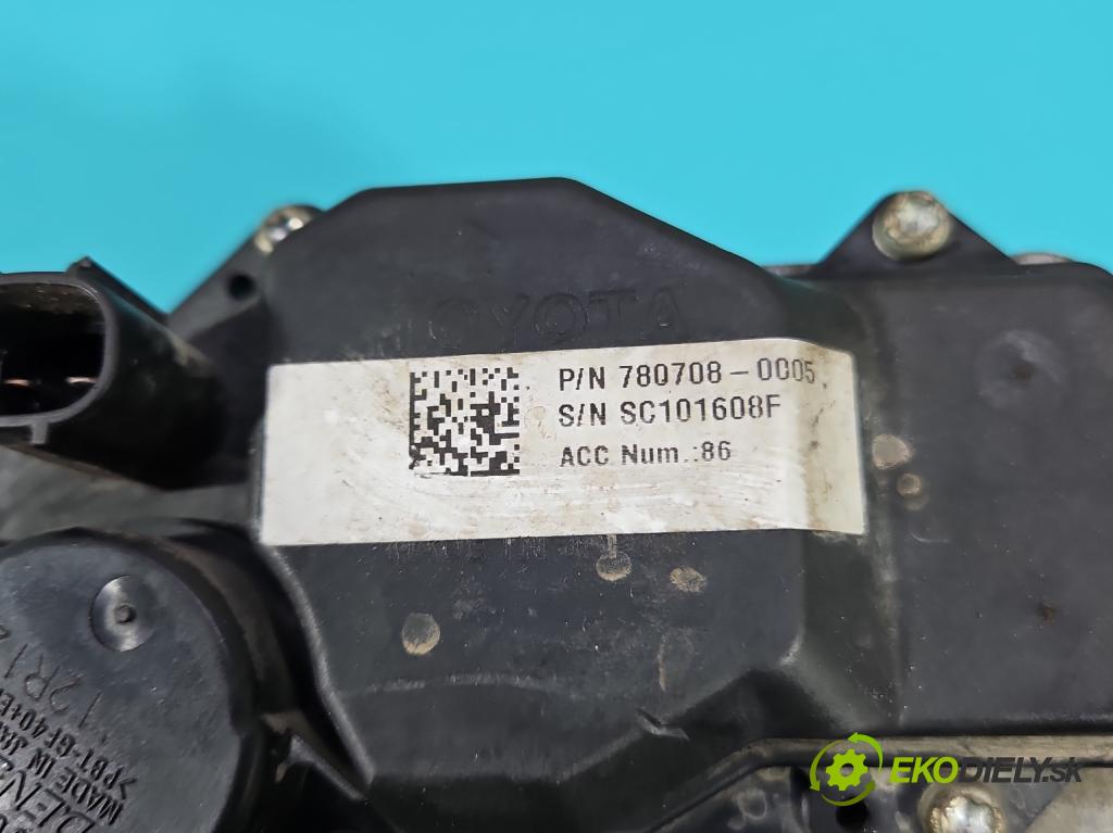 Toyota Auris II 2012-2018 1.4 D4D 90 hp manual 66 kW 1364 cm3 5- Turbodmychadlo 780708-5 (Turbodúchadla (kompletní))