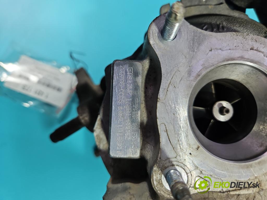 Toyota Auris II 2012-2018 1.4 D4D 90 hp manual 66 kW 1364 cm3 5- Turbodmychadlo 780708-5 (Turbodúchadla (kompletní))