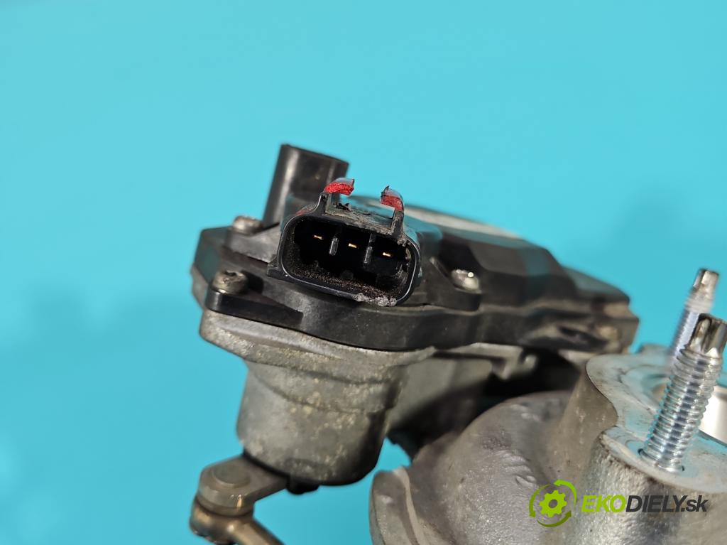 Toyota Auris II 2012-2018 1.4 D4D 90 hp manual 66 kW 1364 cm3 5- Turbodmychadlo 780708-5 (Turbodúchadla (kompletní))