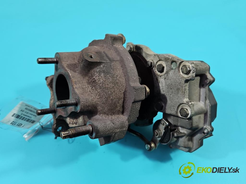 Toyota Auris II 2012-2018 1.4 D4D 90 hp manual 66 kW 1364 cm3 5- Turbodmychadlo 780708-5 (Turbodúchadla (kompletní))