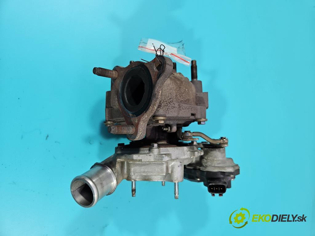 Toyota Auris II 2012-2018 1.4 D4D 90 hp manual 66 kW 1364 cm3 5- Turbodmychadlo 780708-5 (Turbodúchadla (kompletní))