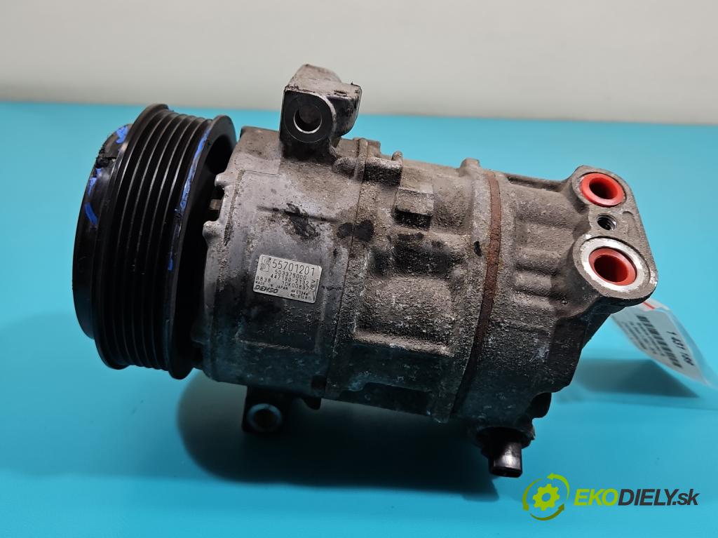 Fiat Bravo II 2007-2014 1.6 jtd 90 HP manual 66 kW 1598 cm3 5- Kompresor: klimatizácie 55701201 (Kompresory klimatizácie)