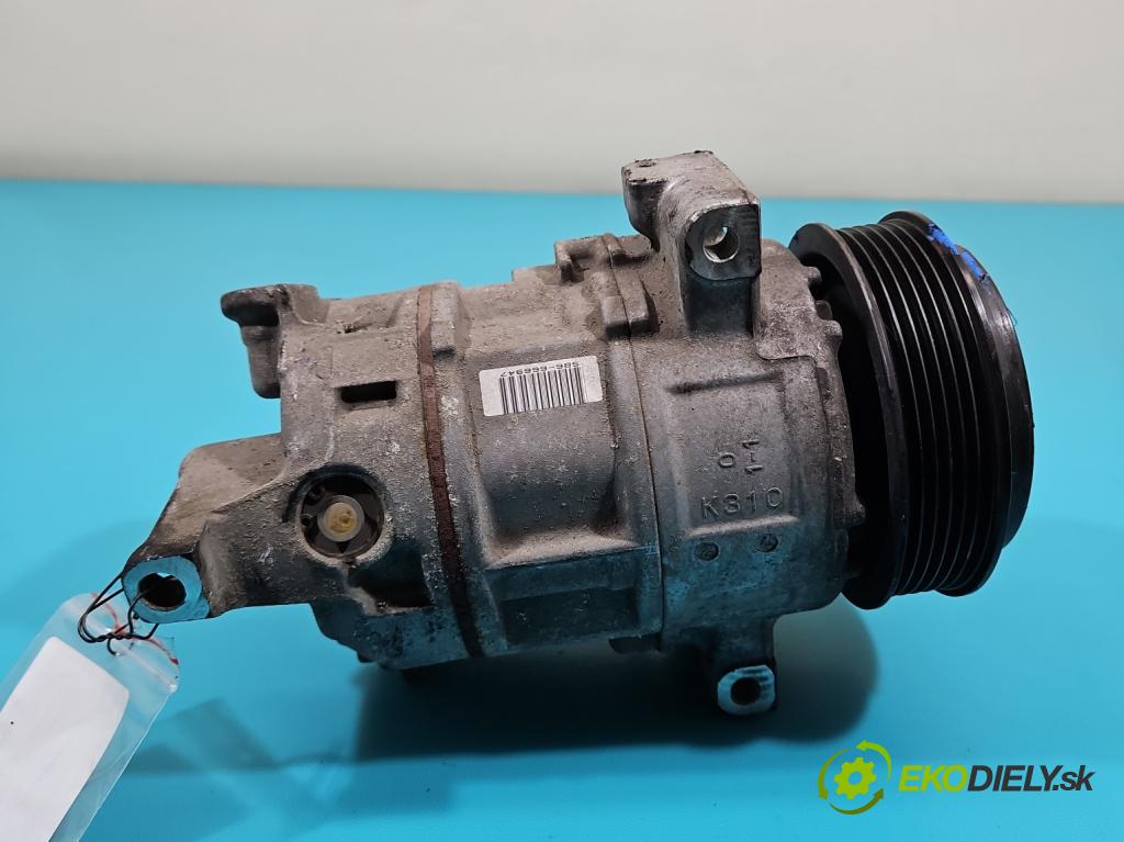 Fiat Bravo II 2007-2014 1.6 jtd 90 HP manual 66 kW 1598 cm3 5- Kompresor: klimatizácie 55701201 (Kompresory klimatizácie)