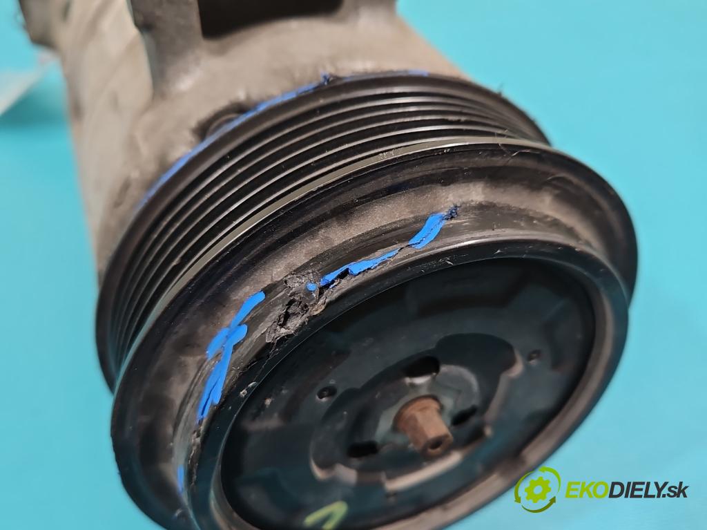 Fiat Bravo II 2007-2014 1.6 jtd 90 HP manual 66 kW 1598 cm3 5- Kompresor: klimatizácie 55701201 (Kompresory klimatizácie)