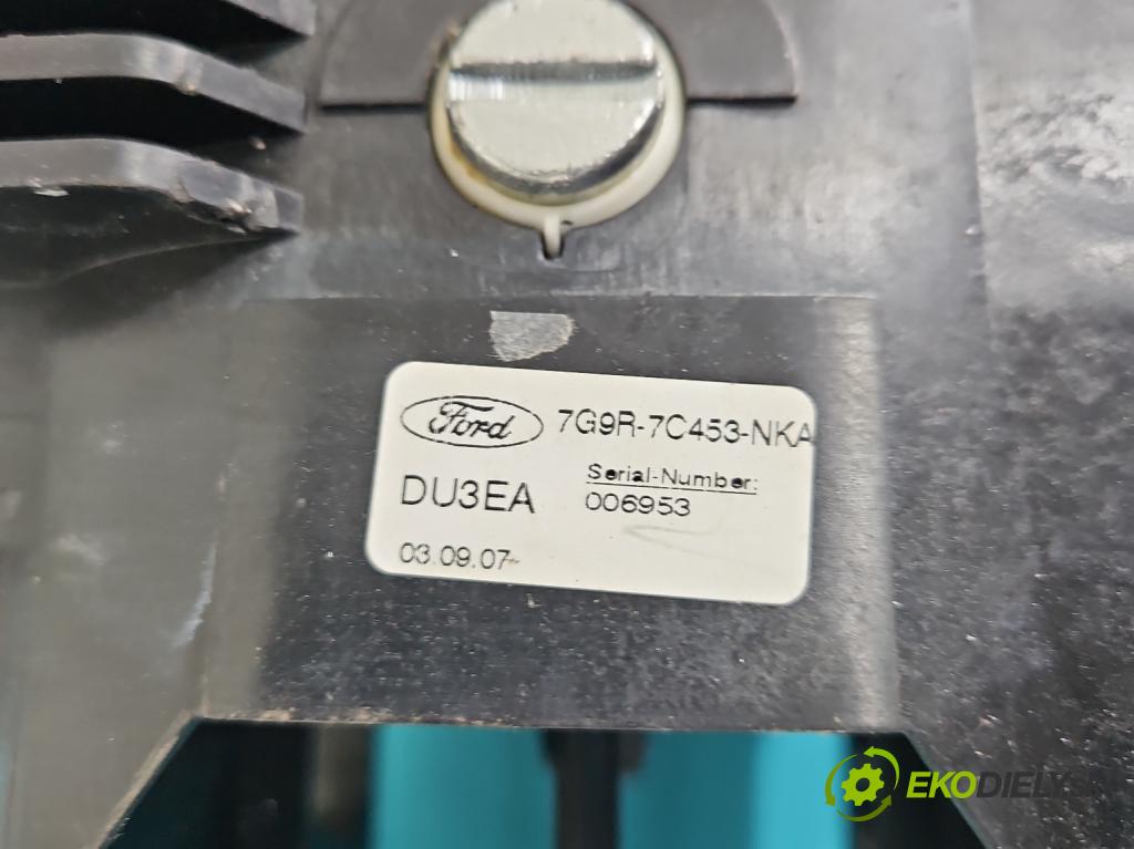 Ford S-max 2.5 T 20V 220KM manual 162 kW 2521 cm3 5- Páka: Změny: stupeň,rýchlosť 7G9R-7C453-NKA (Rýchlostná páka (kulisa))