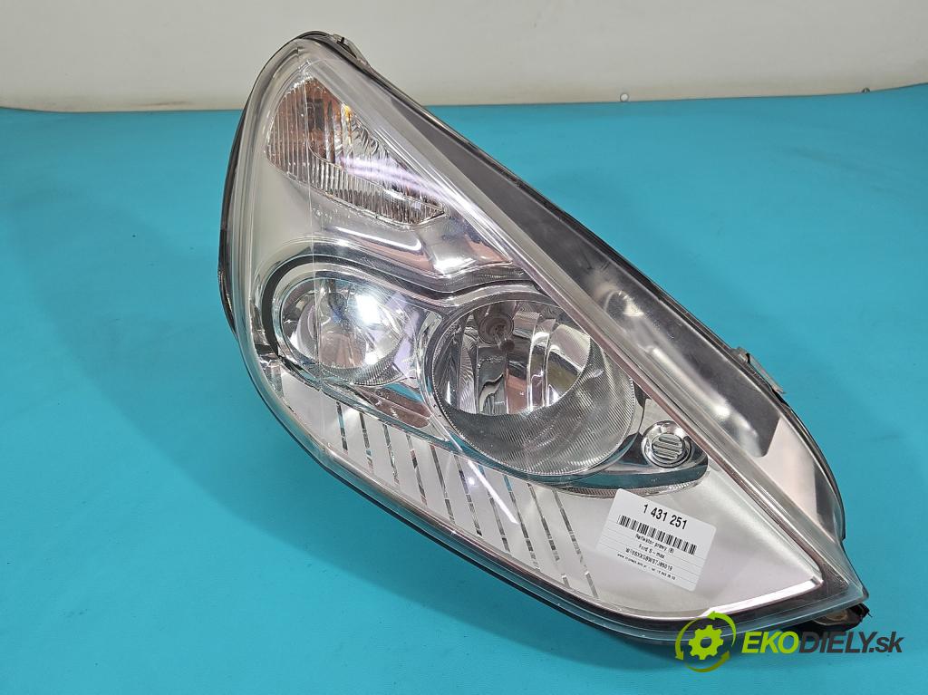 Ford S-max 2.5 T 20V 220KM manual 162 kW 2521 cm3 5- Reflektor: pravý 6M21-13W029-AL (Svetlo predné pravé)