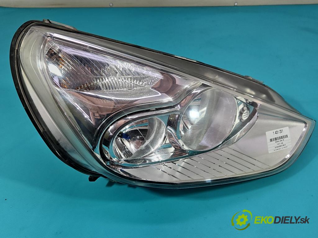 Ford S-max 2.5 T 20V 220KM manual 162 kW 2521 cm3 5- Reflektor: pravý 6M21-13W029-AL (Svetlo predné pravé)