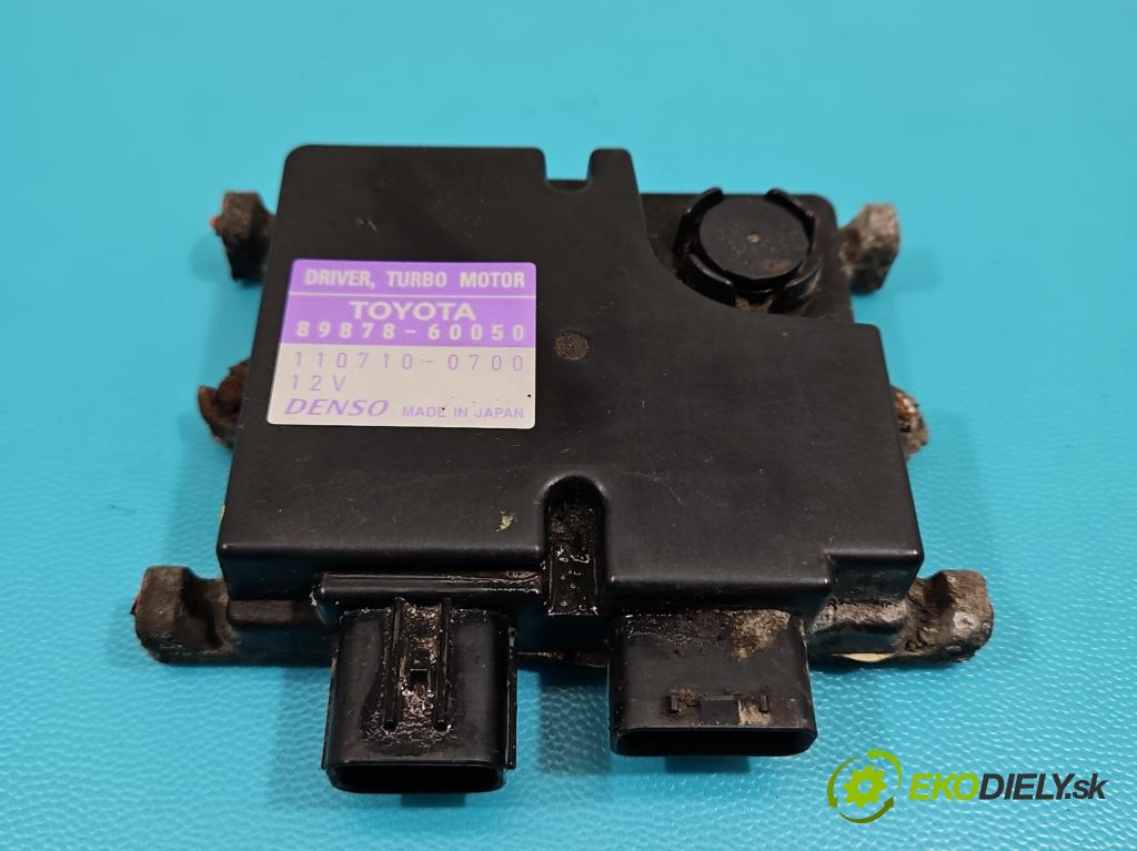 Toyota Land Cruiser J200 2007- 4.5 V8 D4D 286 HP automatic 210 kW 4461 cm3 5- riadiaca jednotka ostatné 89878-60050