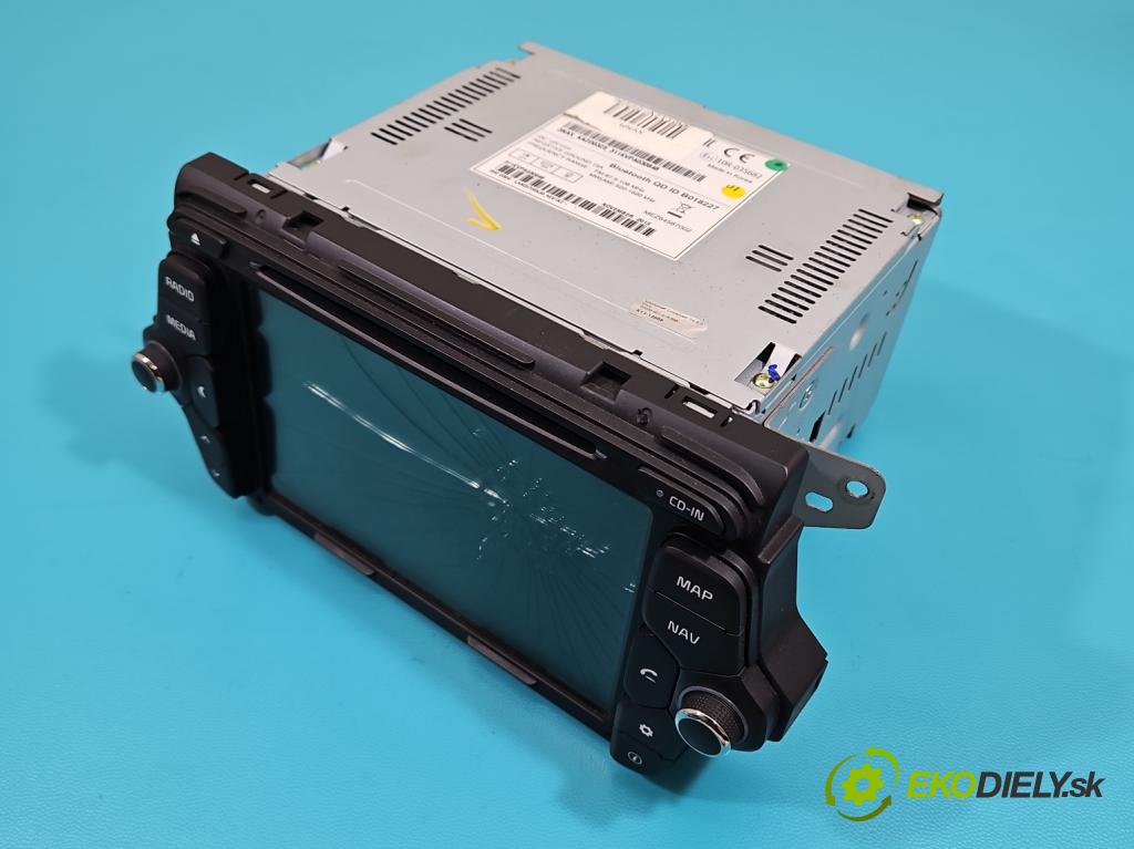 Kia Ceed II 2012-2018 1.6 GDI 135 HP automatic 99 kW 1591 cm3 5- Radio originál 96560-A2110WK