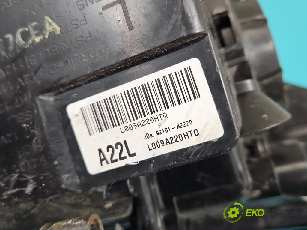 Kia Ceed II 2012-2018 1.6 GDI 135 HP automatic 99 kW 1591 cm3 5- Reflektor: ľavý 92101-A2220 (Kľučka dverí ostatné)
