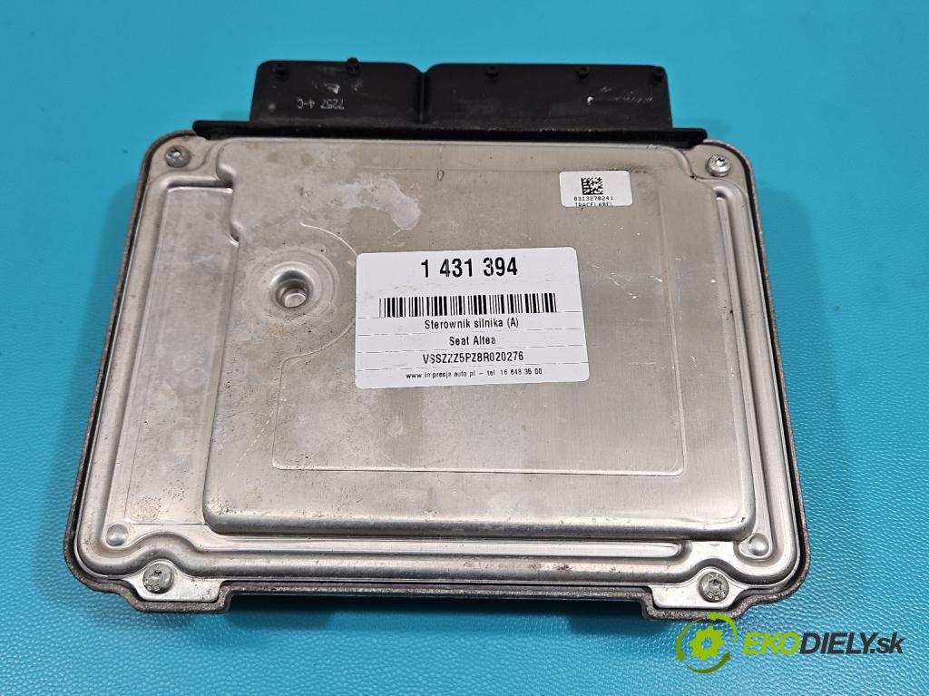 Seat Altea 1.9 tdi 105 HP manual 77 kW 1896 cm3 5- riadiaca jednotka motora 03G906021PG