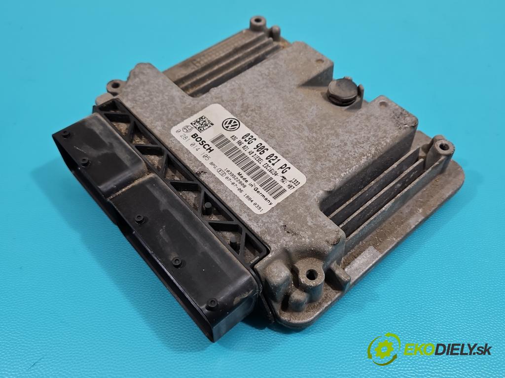Seat Altea 1.9 tdi 105 HP manual 77 kW 1896 cm3 5- riadiaca jednotka motora 03G906021PG