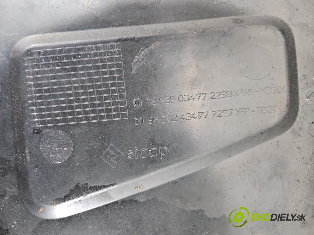 Citroen C5 I 2001-2008 1.6 hdi 109 HP manual 80 kW 1560 cm3 5- kryt motora horní: 9653509477